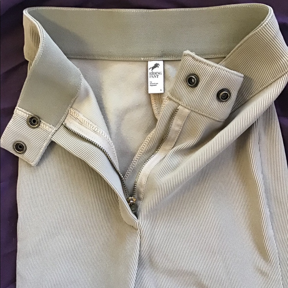 American Apparel Beige Riding Pant - Picture 4 of 5